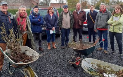 Des petits fruits, des échanges et des sourires…