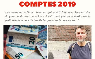 Commune Estaimpuis : Comptes 2019