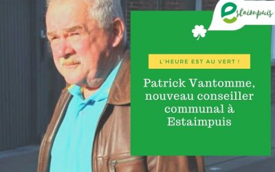 Patrick Vantomme, nouveau conseiller communal à Estaimpuis …