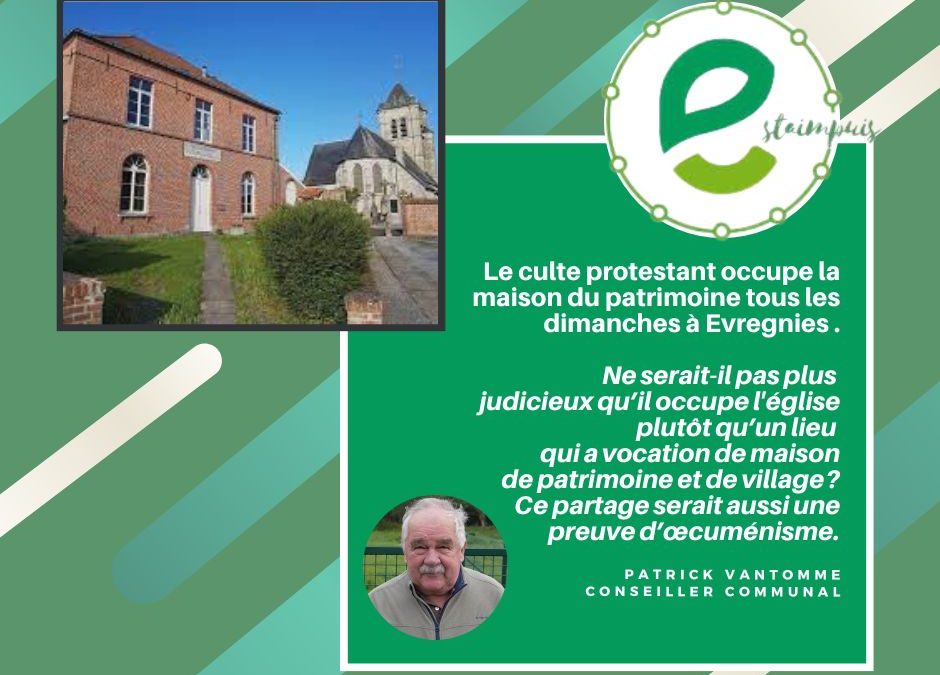 Culte à la maison du patrimoine …